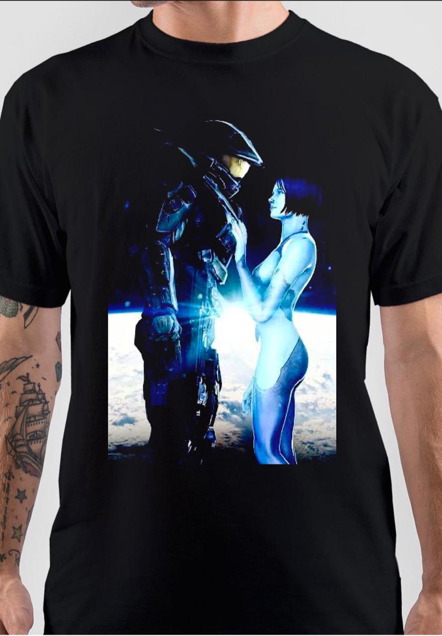 Cortana Black T-Shirt Hoodie, Sweatshirt | CoreVibeTees.com