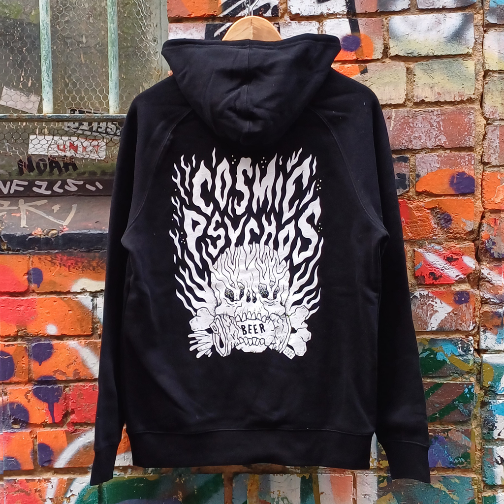 Beer Crusher Hoodie (Black) T-Shirts, Sweatshirt | CoreVibeTees.com (Image 3)
