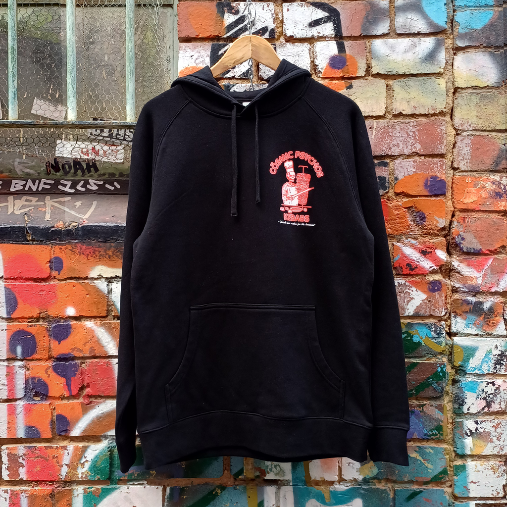 Psychos Kebabs Hoodie (Black) T-Shirts, Sweatshirt | CoreVibeTees.com (Image 2)