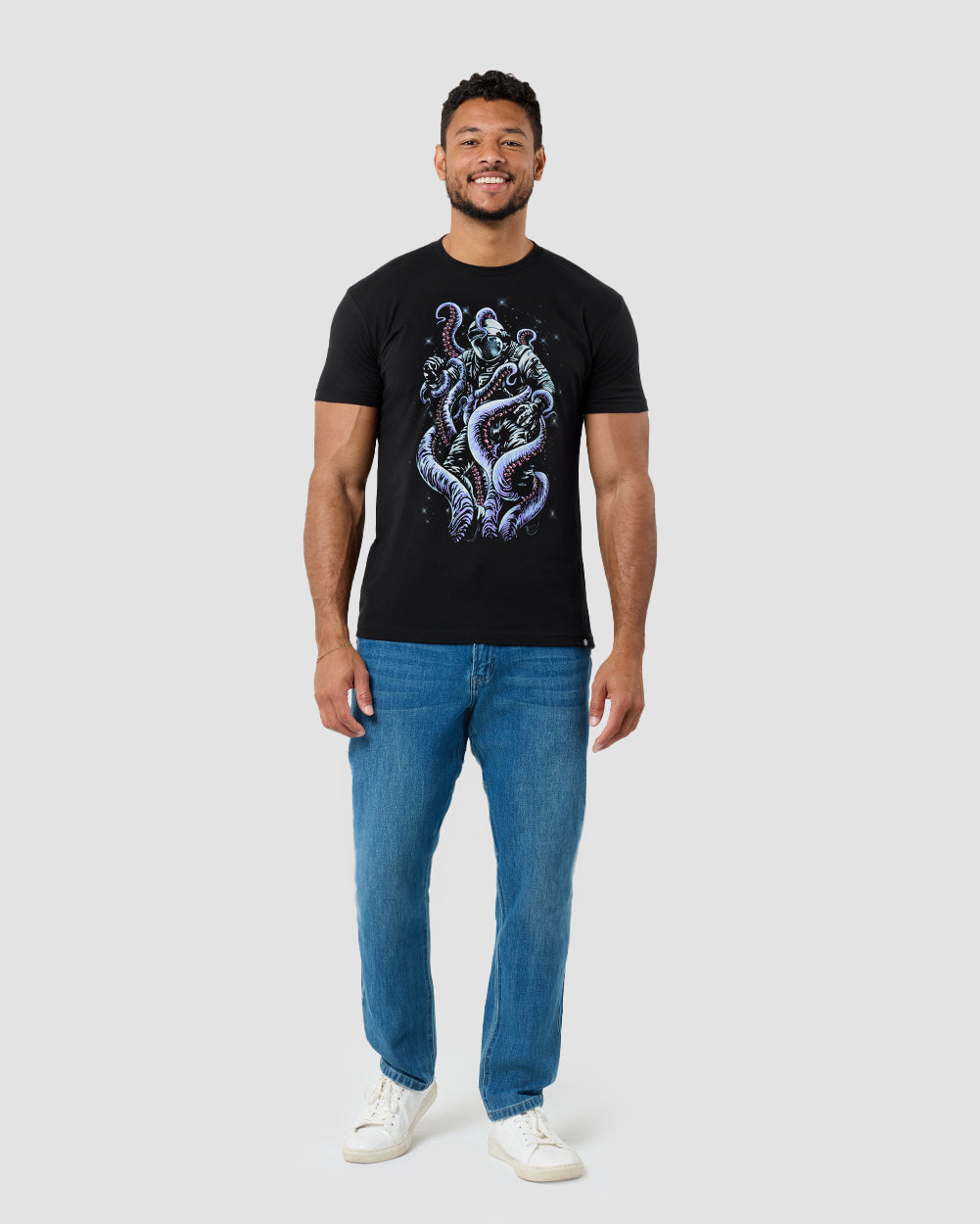 Cosmic Coil Glow-in-the-Dark Tee Hoodie, Sweatshirt | CoreVibeTees.com (Image 4)