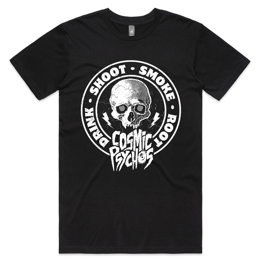 DSSR Skull T-Shirt (Black) Hoodie, Sweatshirt | CoreVibeTees.com (Image 1)