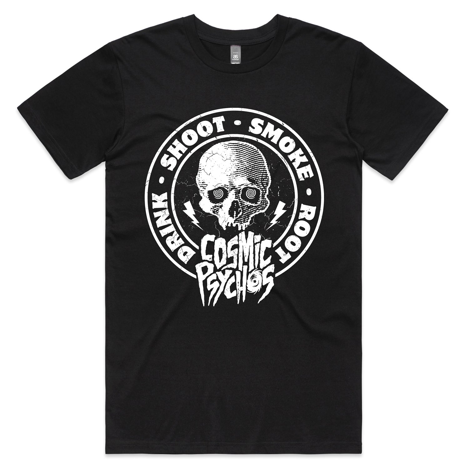 DSSR Skull T-Shirt (Black) Hoodie, Sweatshirt | CoreVibeTees.com (Image 1)