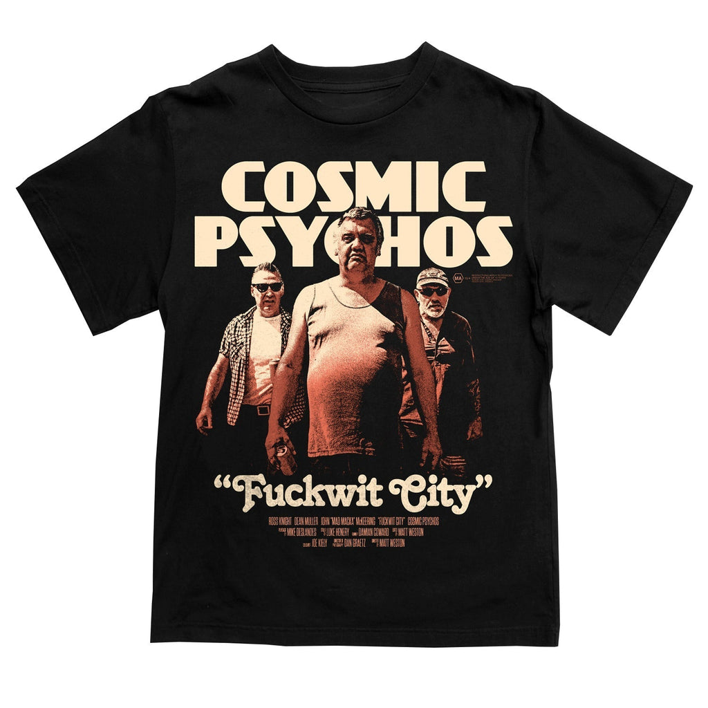 Fuckwit City T-Shirt (Black) Hoodie, Sweatshirt | CoreVibeTees.com (Image 1)