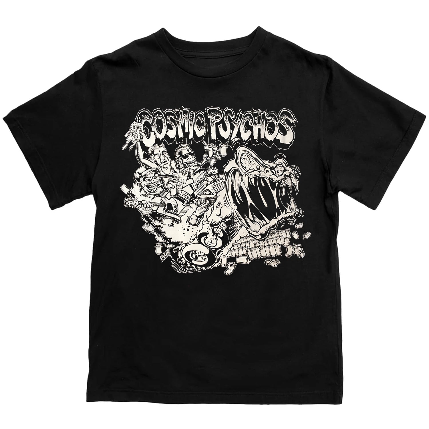 Monster Tractor T-Shirt (Black) Hoodie, Sweatshirt | CoreVibeTees.com (Image 1)