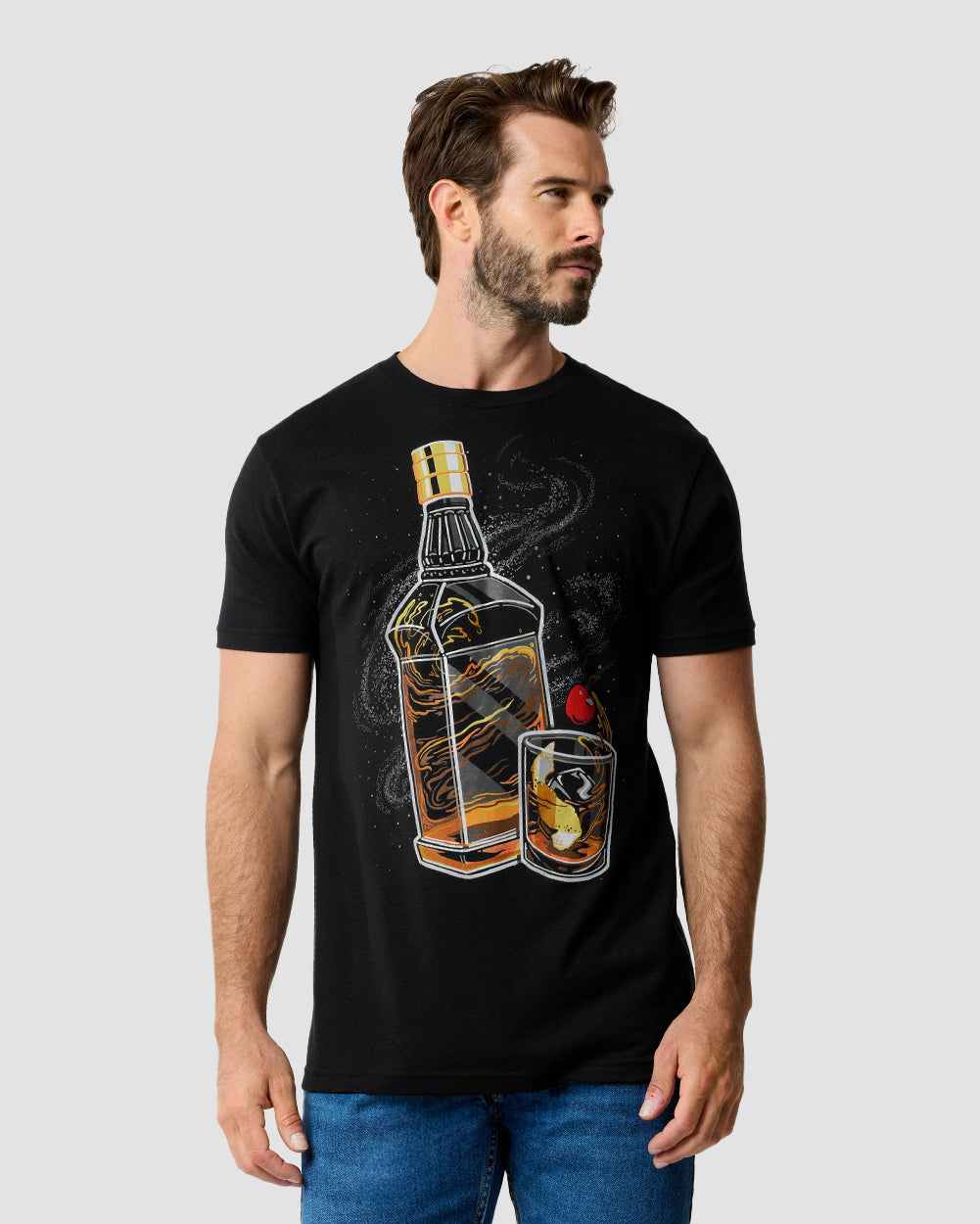 Cosmic Cocktail Tee Hoodie, Sweatshirt | CoreVibeTees.com (Image 2)