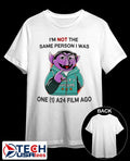 Count von Count I’m not the same person I was one A24 film ago shirt