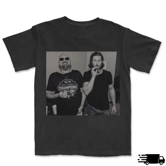 Country Tee, Riley Greene Shirt, Country Music Shirt, Music Shirts, Riley Greene Smoking Whit Friends Tee, Unisex T-Shirt, For Men Women Menswear Top