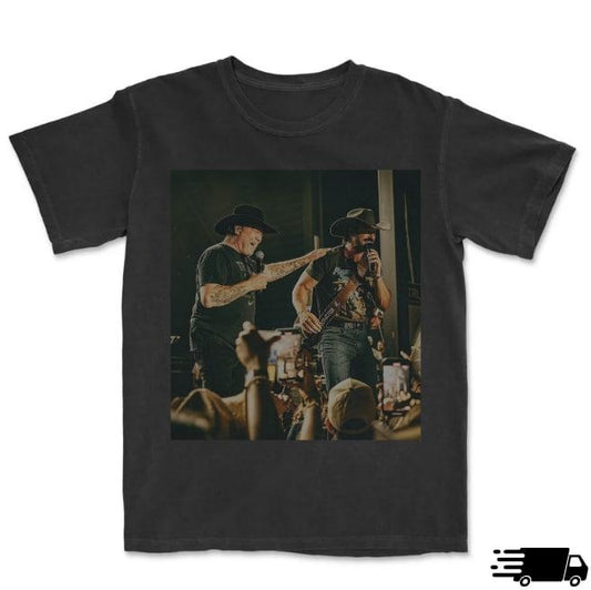 Country Tee, Riley Greene Shirt, Country Music Shirt, Music Shirts, Riley Greene Whit Koe Wetzel Tour Tee, Unisex T-Shirt, For Men Women Menswear Top