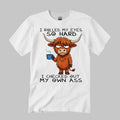 Cow I Rolled My Eyes So Hard Shirt