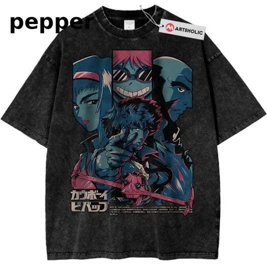Cowboy Bebop Shirt, Anime Shirt, Vintage T-Shirt
