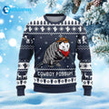 Cowboy Possum Ugly Christmas Sweater