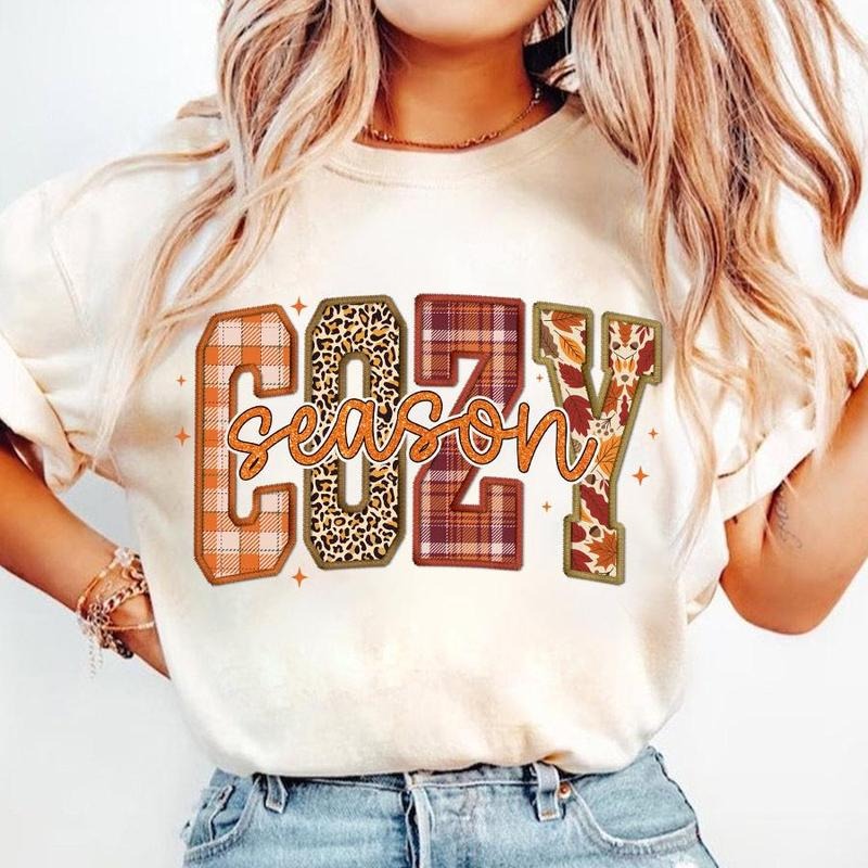 Cozy season happy fall Halloween shirt Womens Sweatshirt Unisexstyle{n002}2