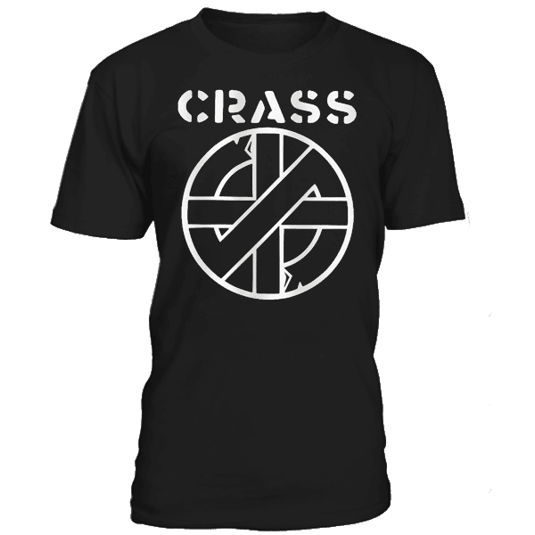 Crass Logo T-Shirt Hoodie, Sweatshirt | CoreVibeTees.com (Image 1)