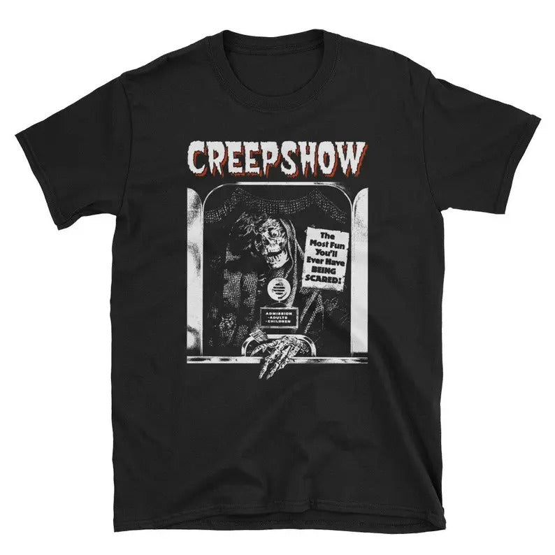 Creepshow 1982 Movie T-Shirt, 80s Horror Shirt, Stephen King, George A. Romero, Lost Boys, Dawn of the Dead, Return of the living Dead