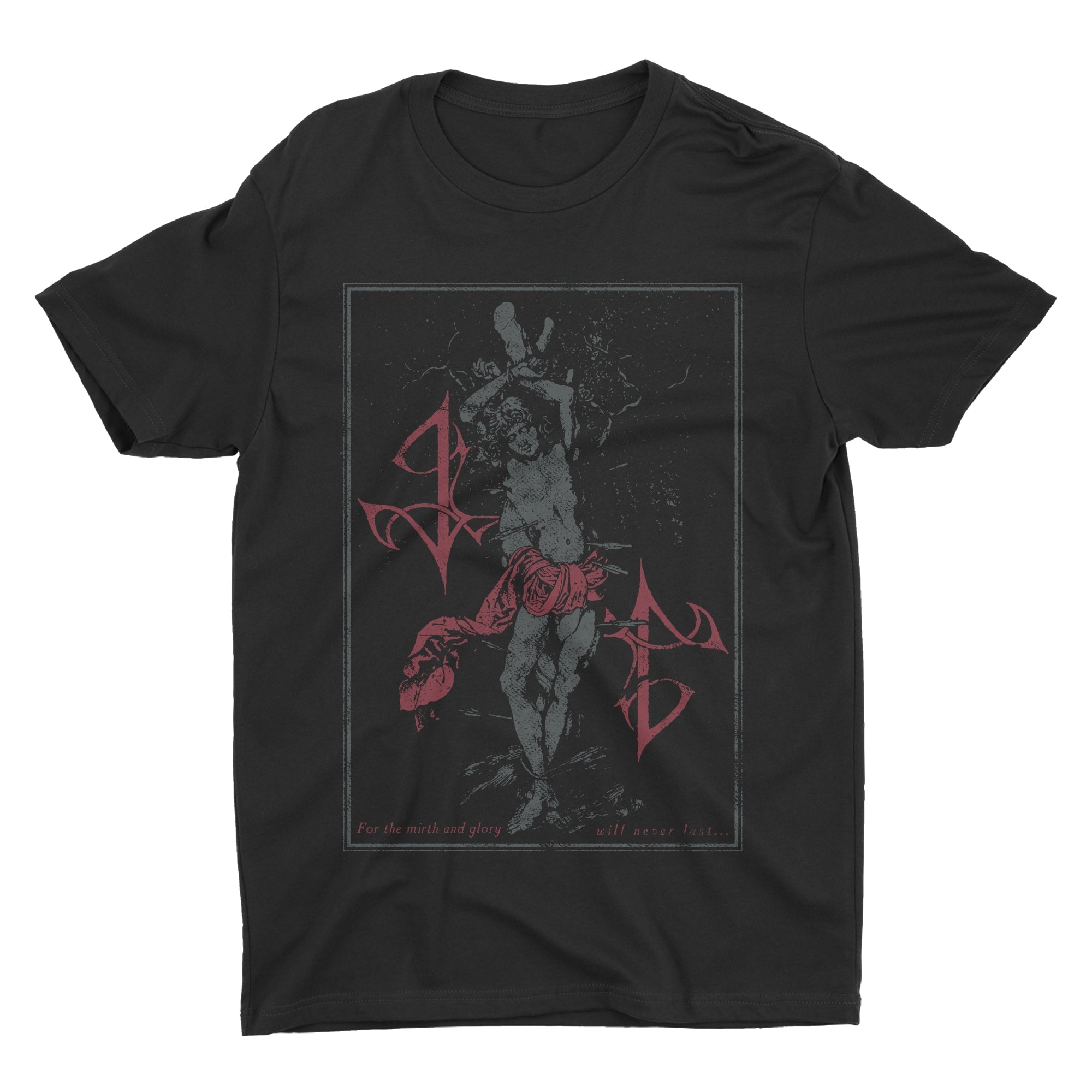 Insomnium - St. Sebastian t-shirt Hoodie, Sweatshirt | CoreVibeTees.com (Image 2)