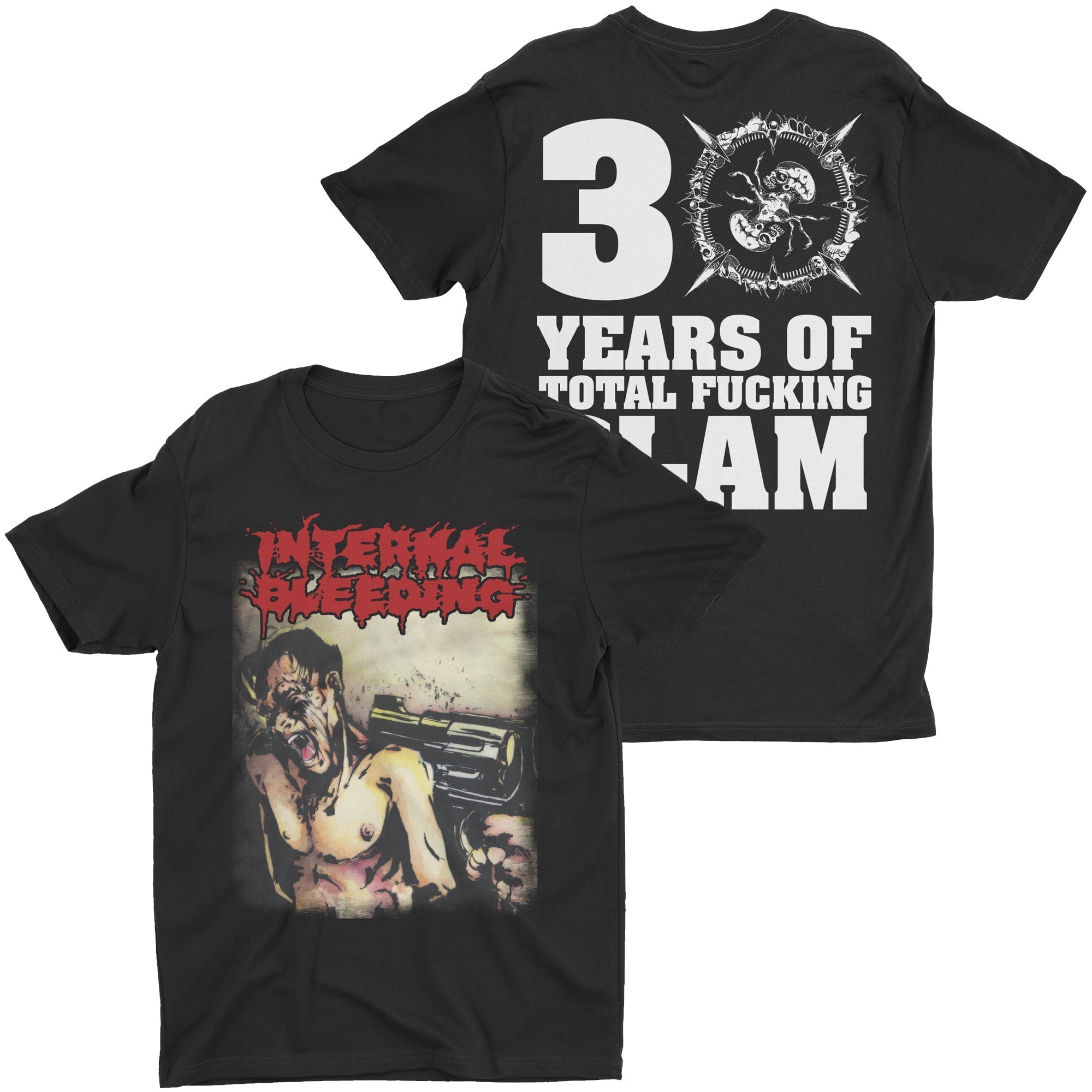 Internal Bleeding - Voracious Contempt 30th Anniversary t-shirt Hoodie, Sweatshirt | CoreVibeTees.com (Image 1)