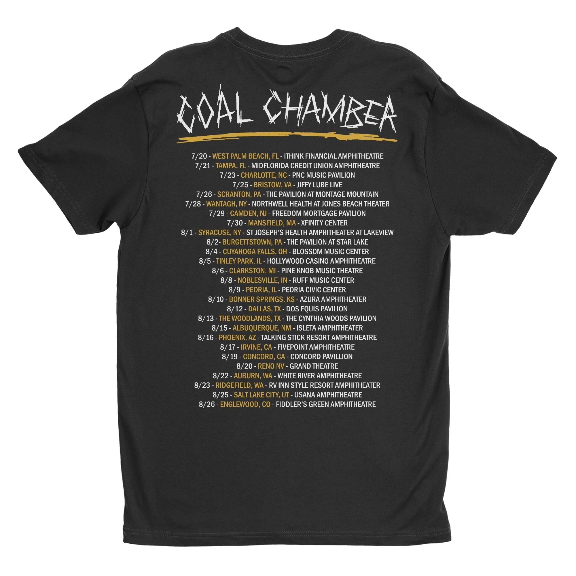 Coal Chamber - Band Illustrated 2023 Tour t-shirt Hoodie, Sweatshirt | CoreVibeTees.com (Image 3)
