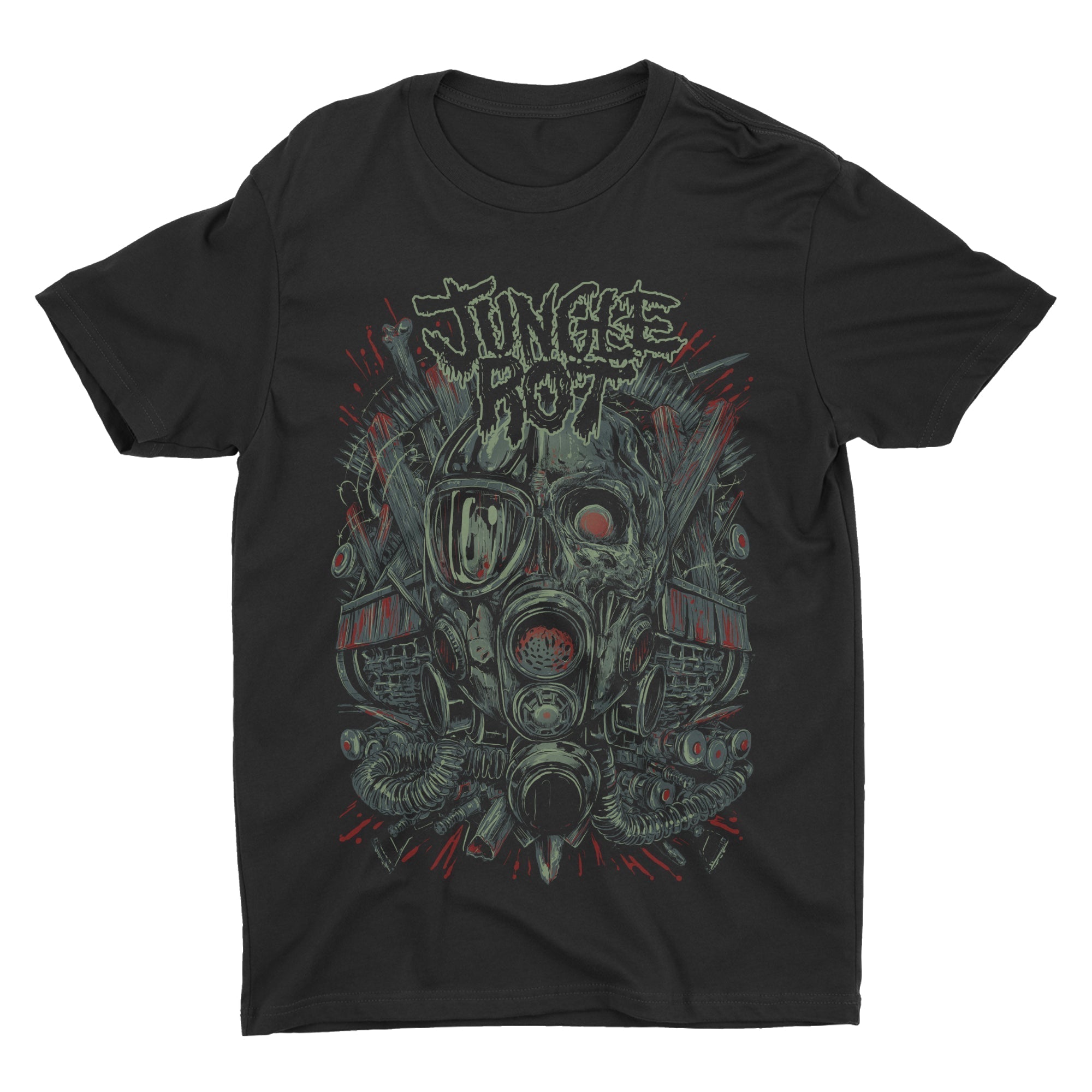 Jungle Rot - Gas Mask t-shirt Hoodie, Sweatshirt | CoreVibeTees.com