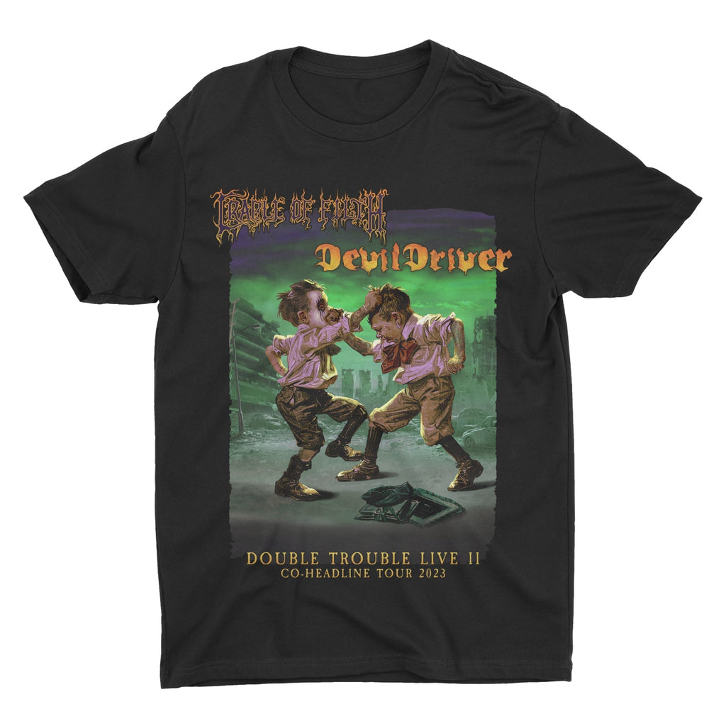 Cradle Of Filth/DevilDriver - Double Trouble II t-shirt Hoodie, Sweatshirt | CoreVibeTees.com (Image 2)