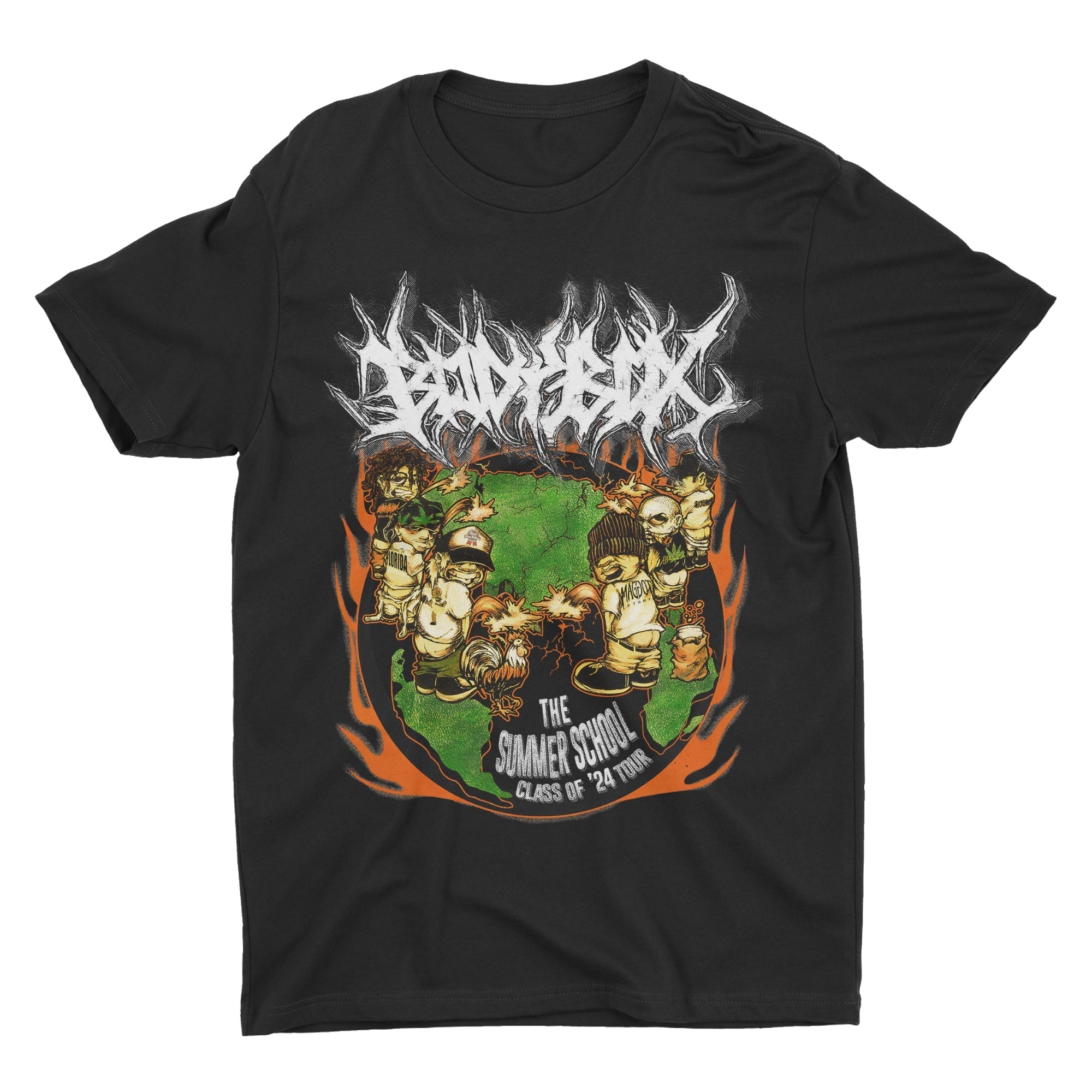 Bodybox - Summer School 2024 Tour t-shirt Hoodie, Sweatshirt | CoreVibeTees.com (Image 2)