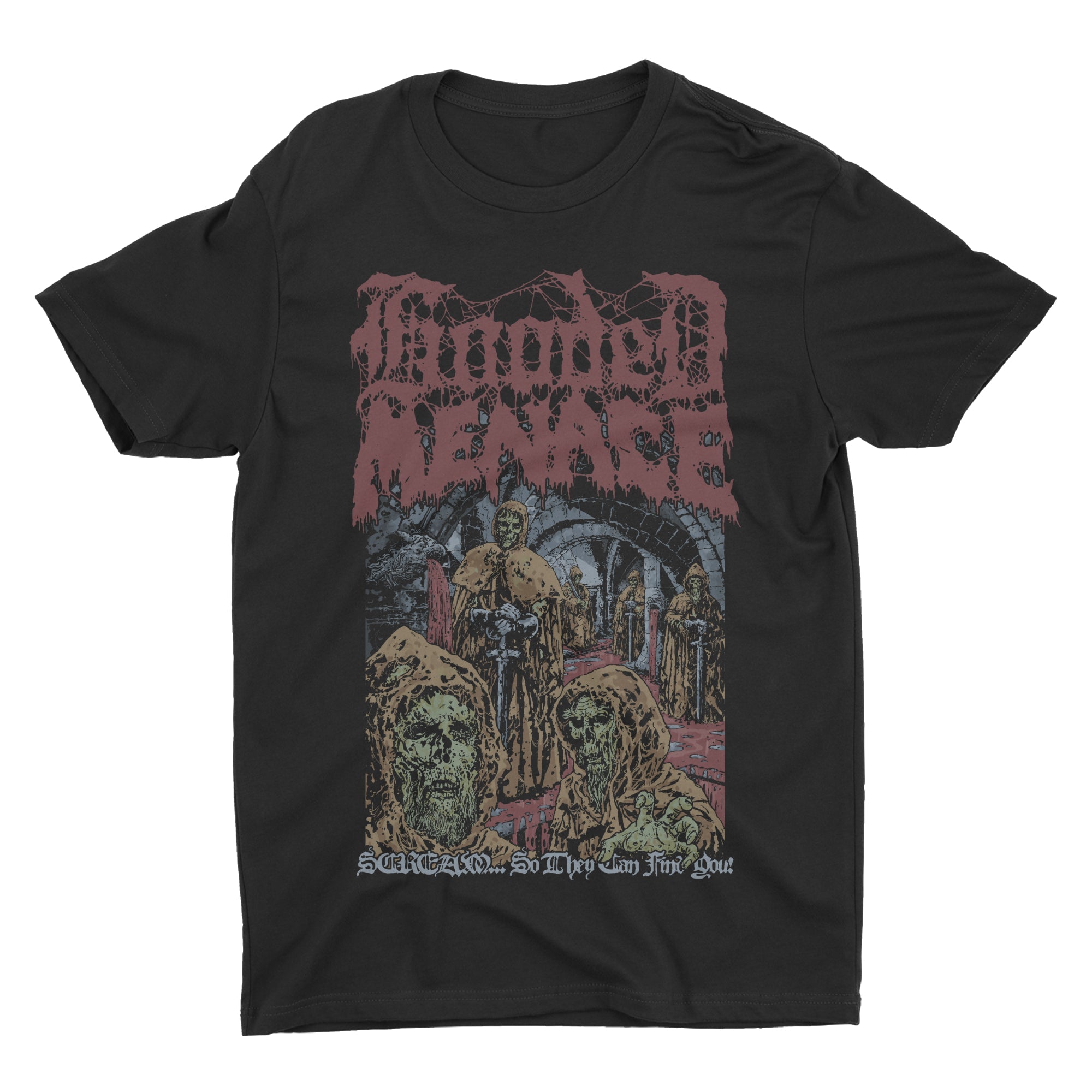 Hooded Menace - Scream t-shirt Hoodie, Sweatshirt | CoreVibeTees.com