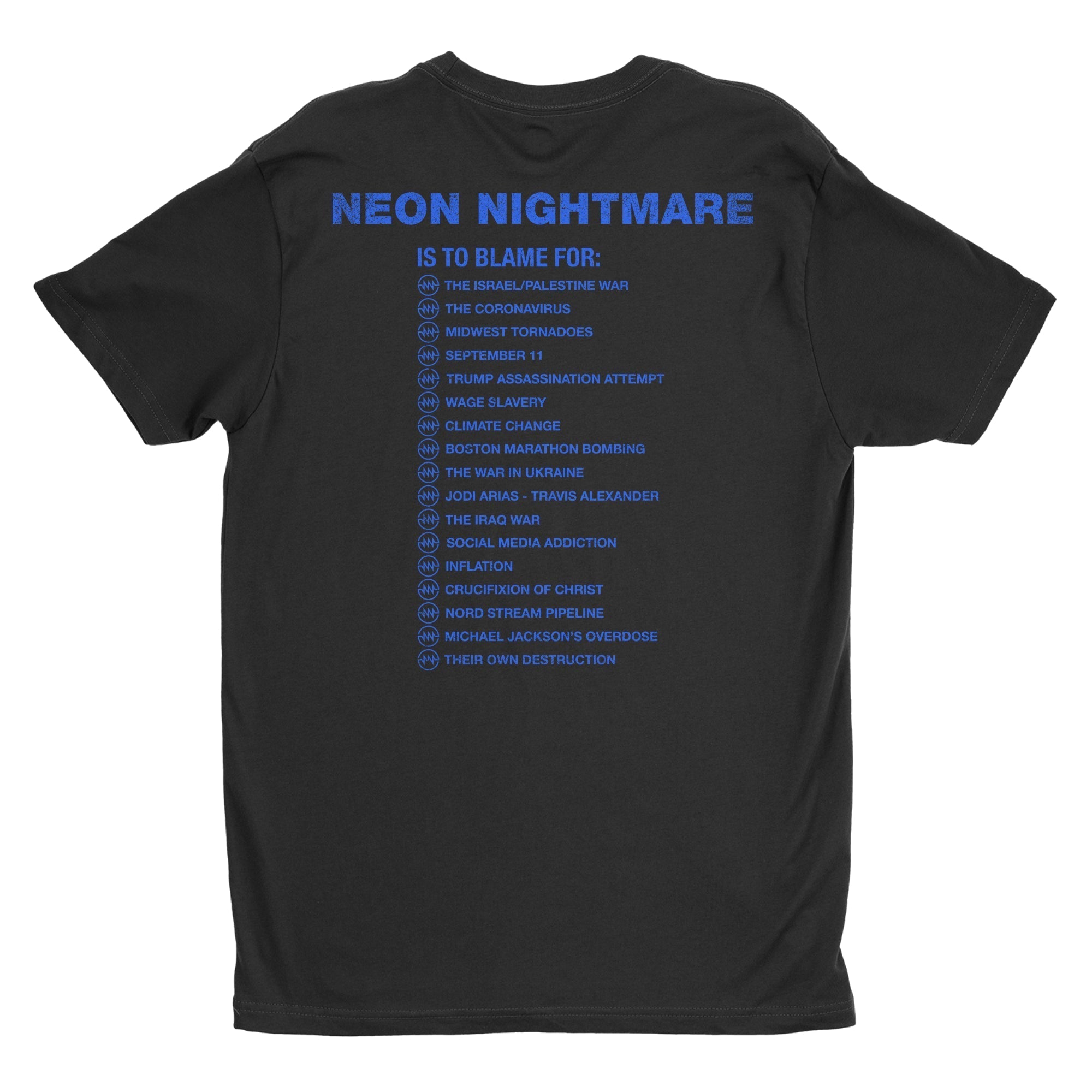 Neon Nightmare - She's Drowning t-shirt Hoodie, Sweatshirt | CoreVibeTees.com (Image 3)