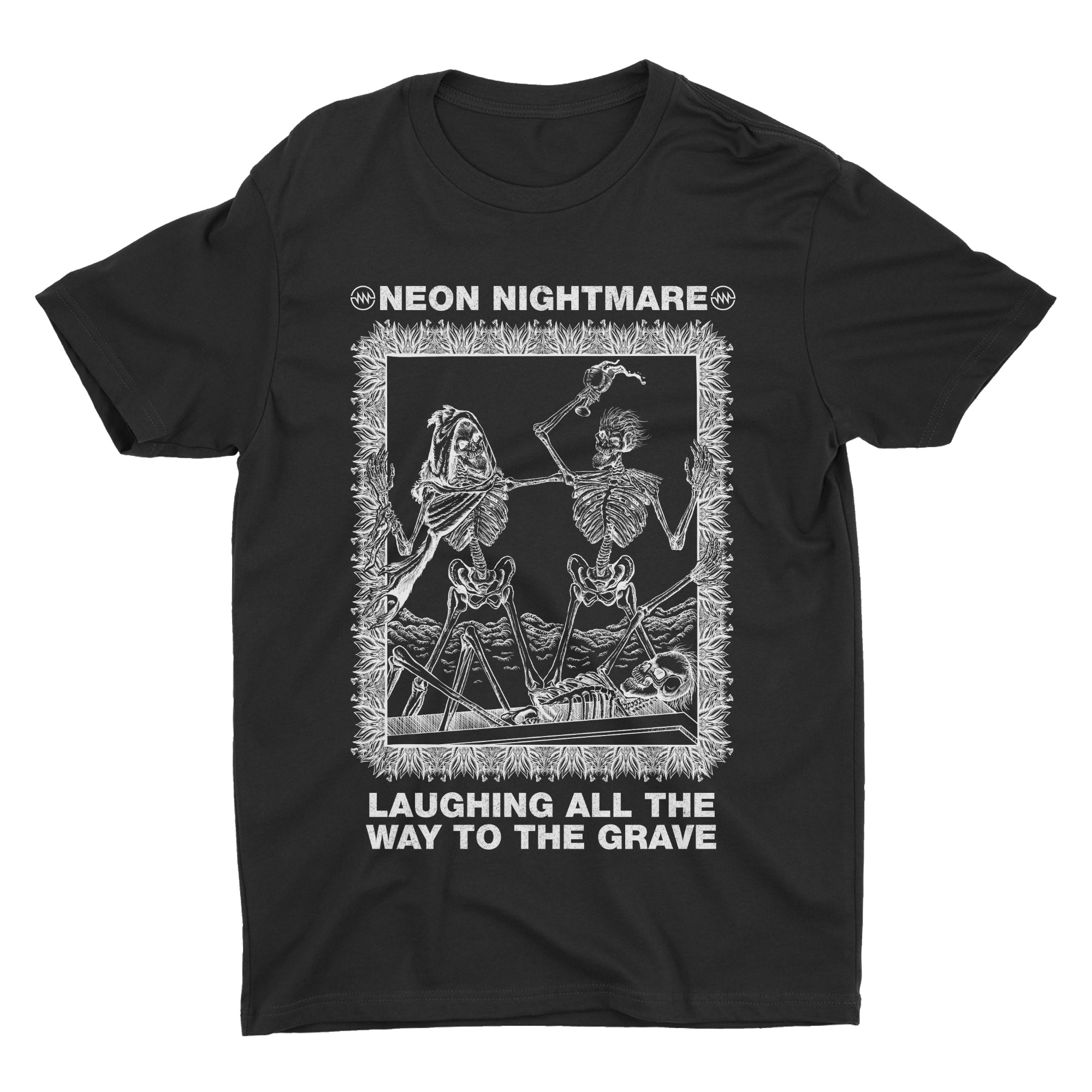 Neon Nightmare - Laughing All The Way To The Grave t-shirt Hoodie, Sweatshirt | CoreVibeTees.com (Image 2)