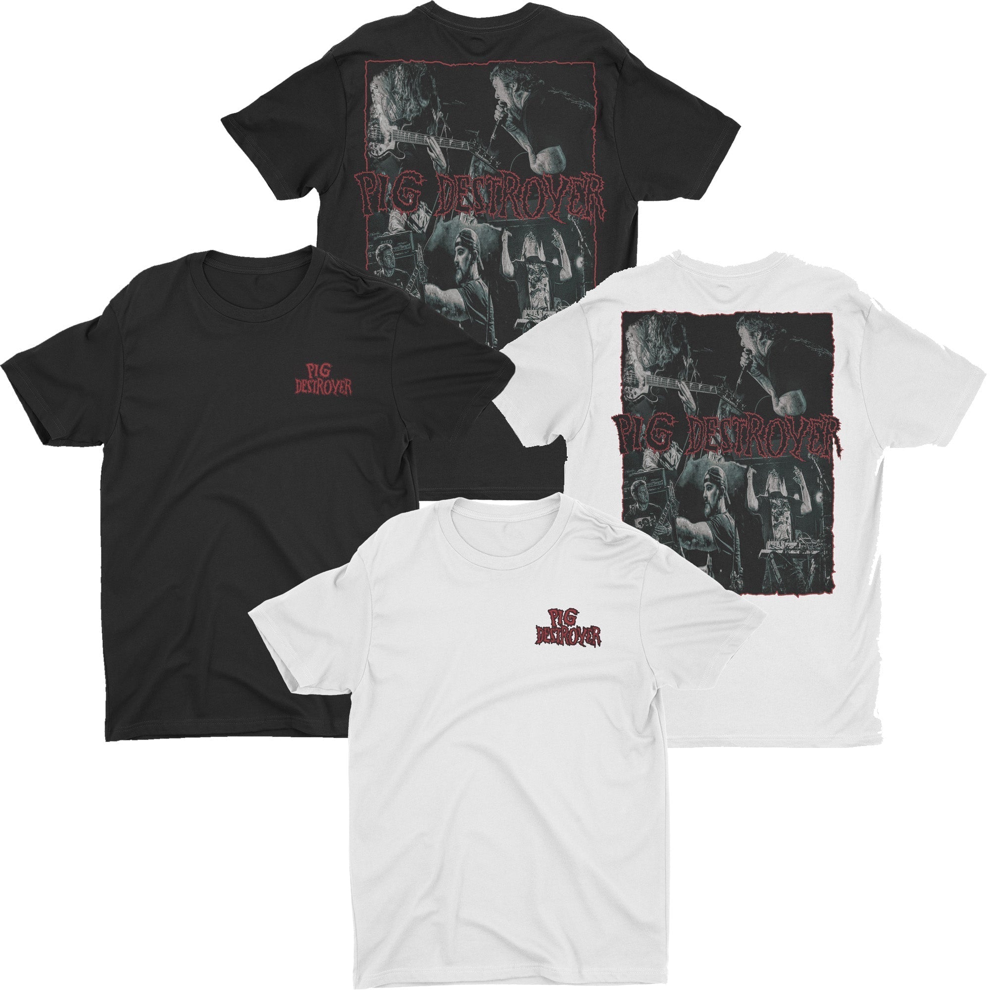 Pig Destroyer - Collage t-shirt Hoodie, Sweatshirt | CoreVibeTees.com (Image 1)