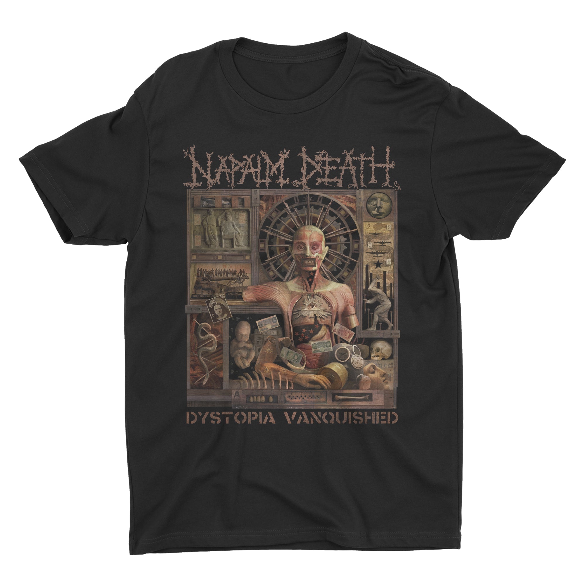 Napalm Death - Dystopia Vanquished t-shirt Hoodie, Sweatshirt | CoreVibeTees.com