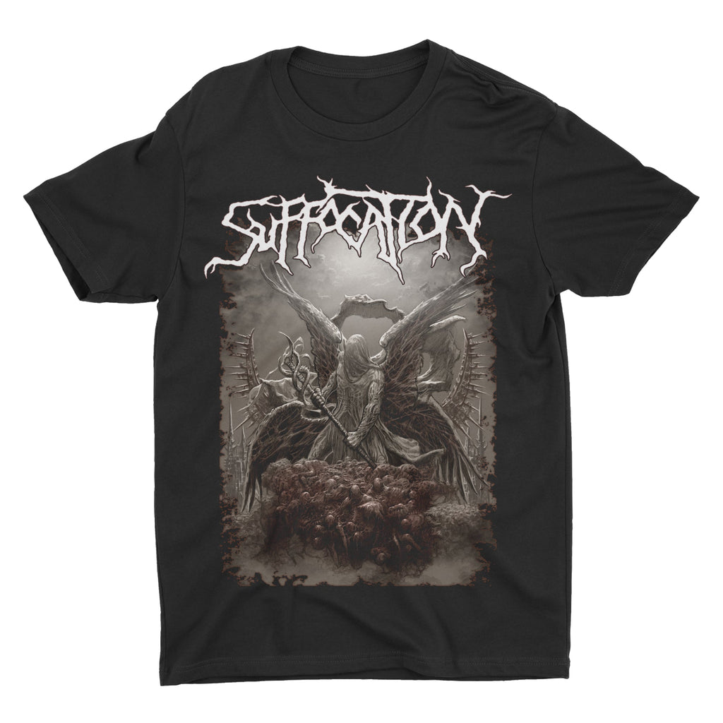 Suffocation - Shred Angel t-shirt Hoodie, Sweatshirt | CoreVibeTees.com (Image 2)