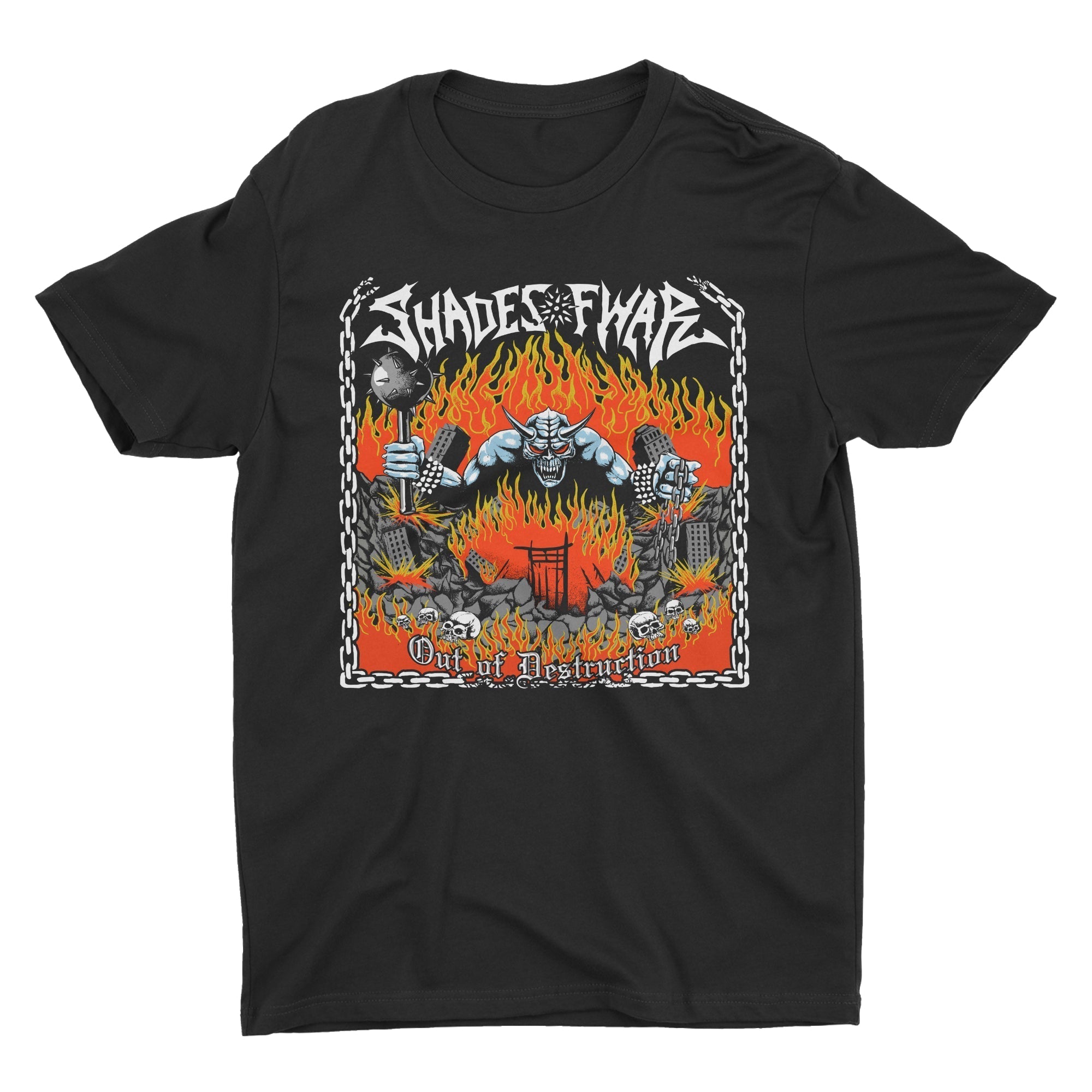 Shades Of War - Out Of Destruction t-shirt Hoodie, Sweatshirt | CoreVibeTees.com