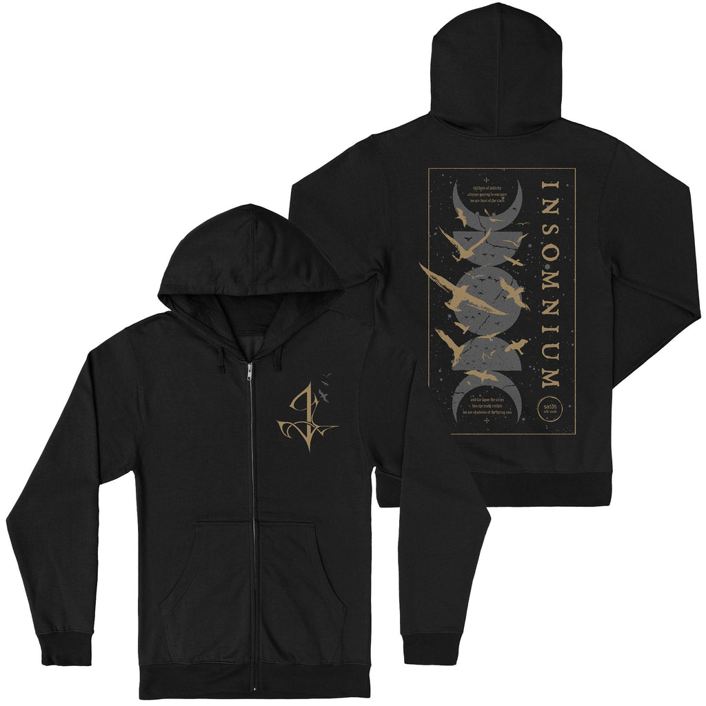 Insomnium - Beyond The Shadows zip-up hoodie T-Shirts, Sweatshirt | CoreVibeTees.com (Image 1)