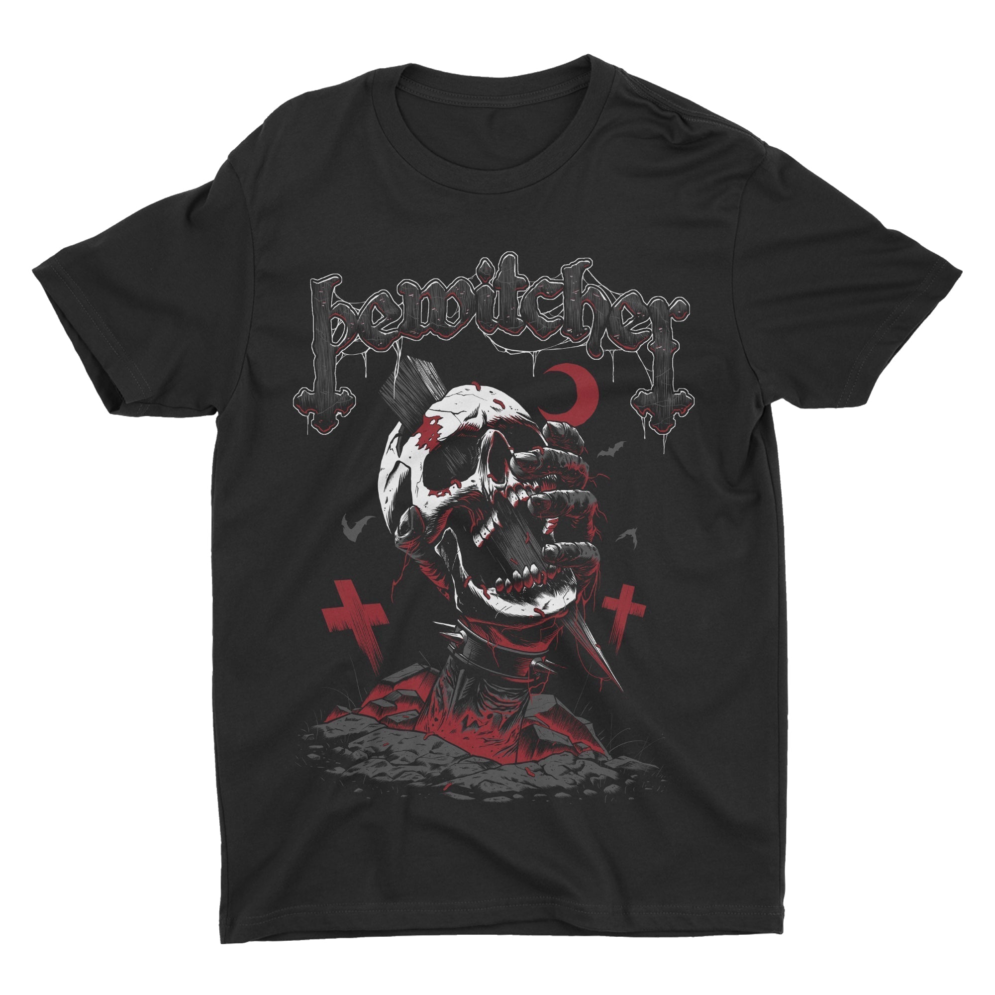 Bewitcher - Skull t-shirt Hoodie, Sweatshirt | CoreVibeTees.com