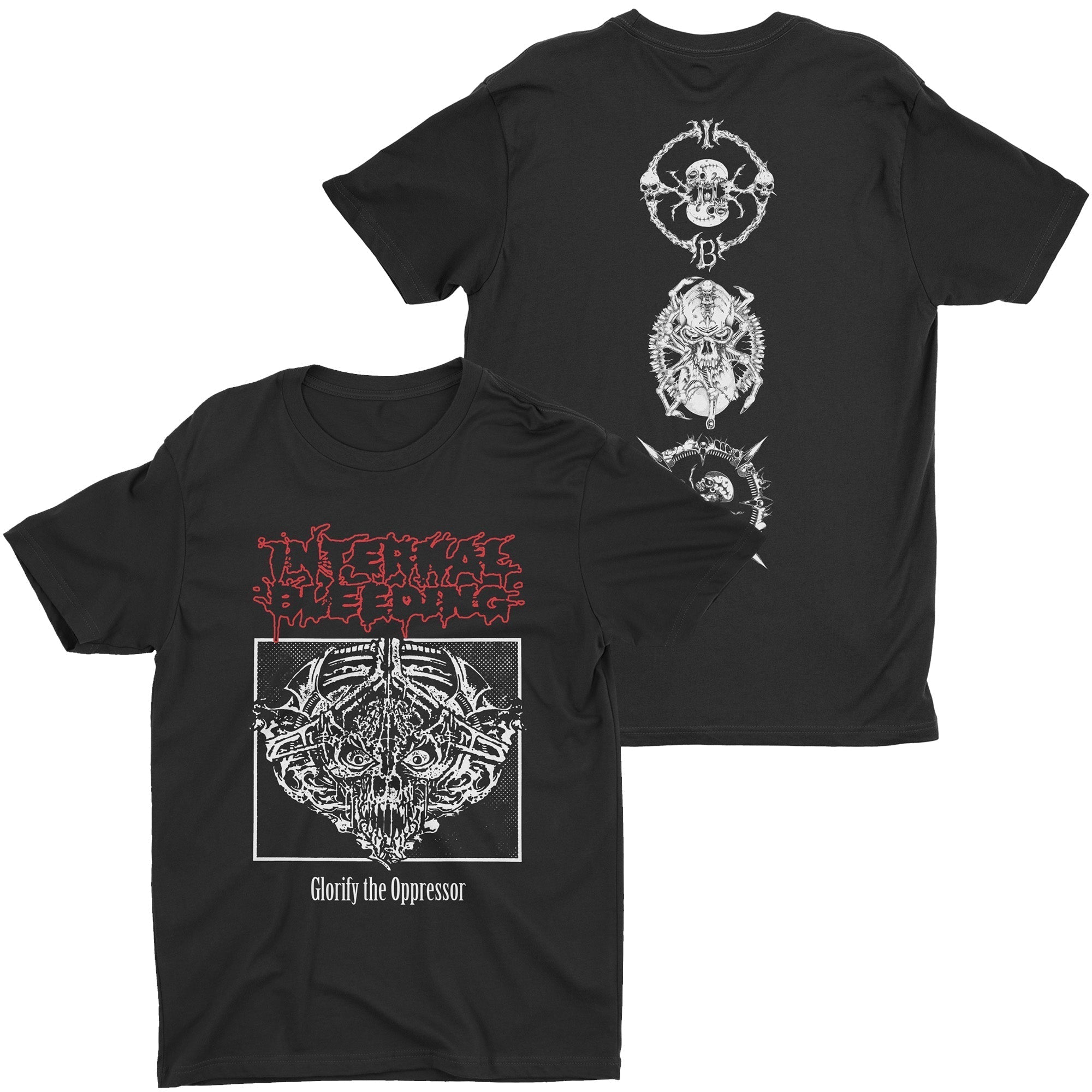 Internal Bleeding - Glorify The Oppressor t-shirt Hoodie, Sweatshirt | CoreVibeTees.com (Image 1)