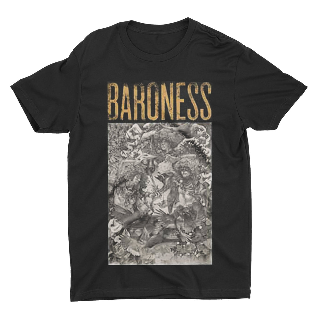 Baroness - Gold & Grey t-shirt Hoodie, Sweatshirt | CoreVibeTees.com (Image 2)