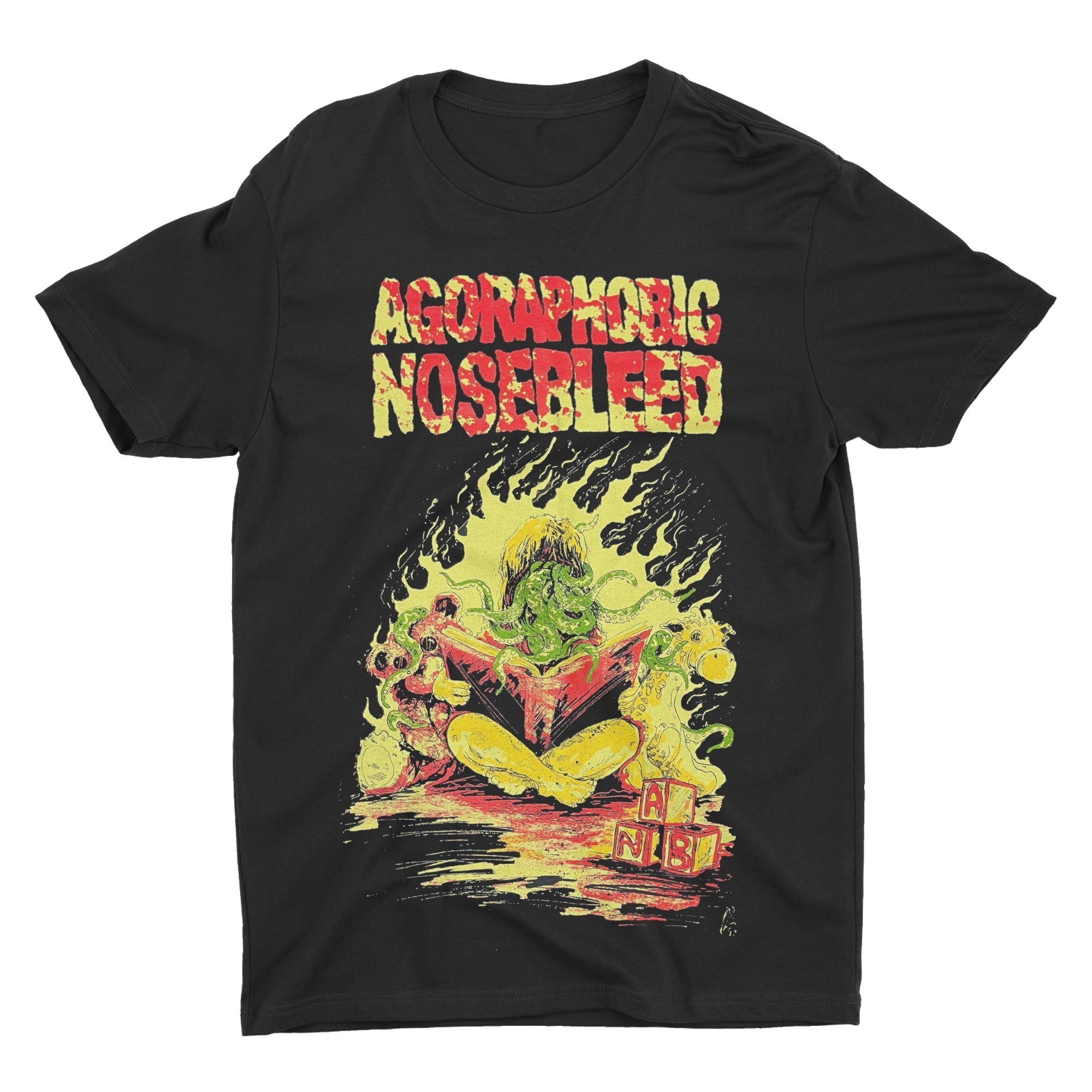 Agoraphobic Nosebleed - Tentacle Book t-shirt Hoodie, Sweatshirt | CoreVibeTees.com