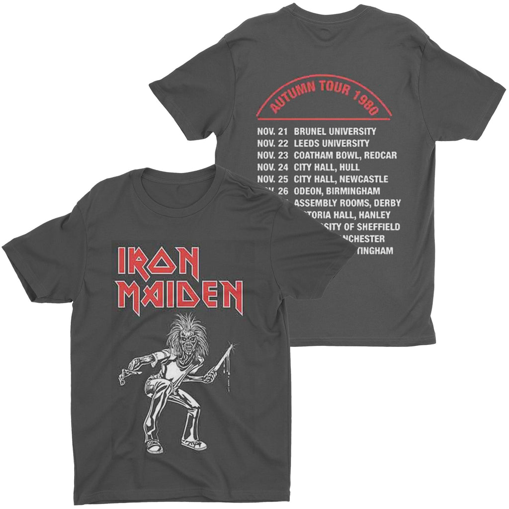 Iron Maiden - Autumn Tour 1980 t-shirt Hoodie, Sweatshirt | CoreVibeTees.com (Image 1)
