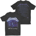 Metallica - Ride The Lightning Tracks t-shirt Hoodie, Sweatshirt | CoreVibeTees.com (Image 1)