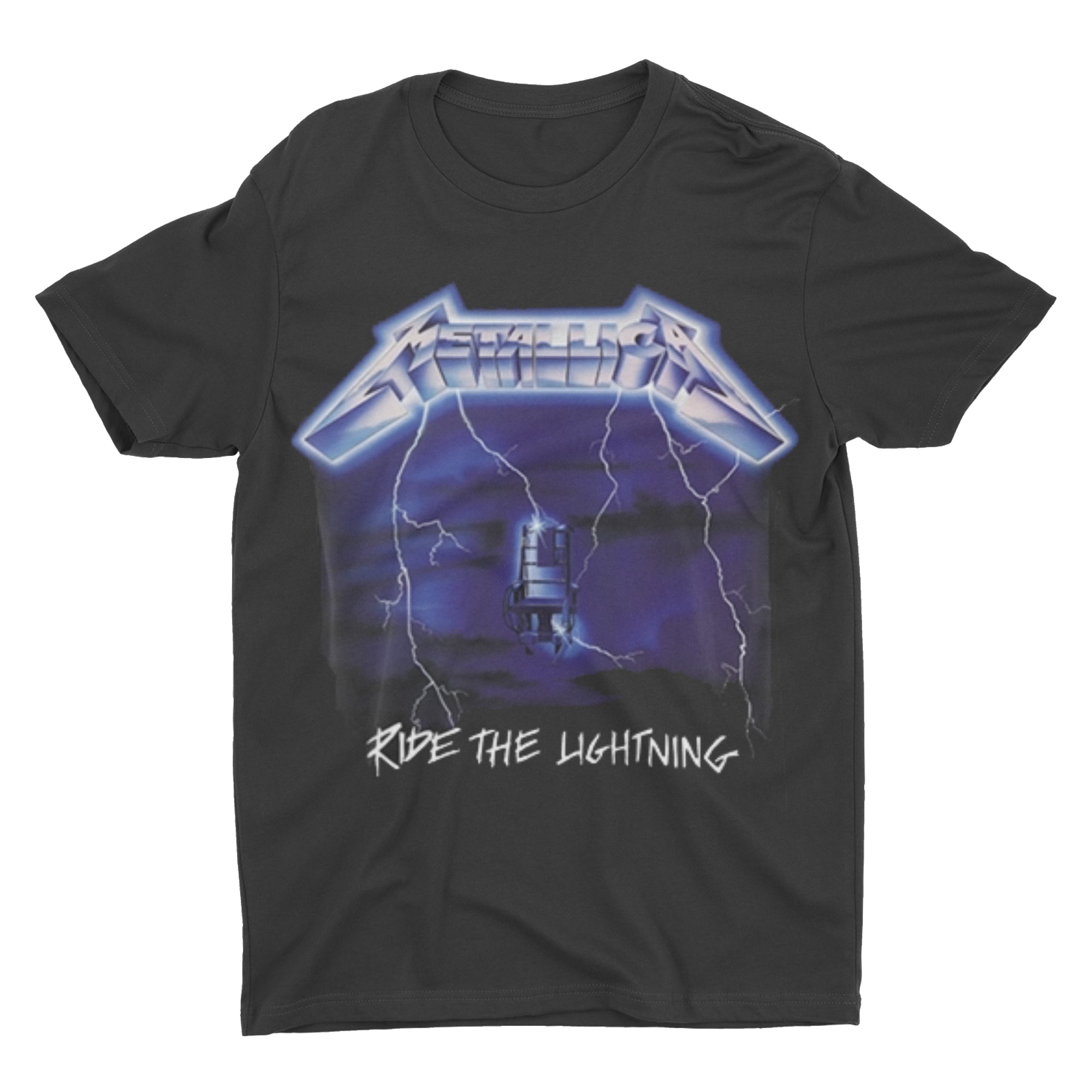 Metallica - Ride The Lightning Tracks t-shirt Hoodie, Sweatshirt | CoreVibeTees.com (Image 2)