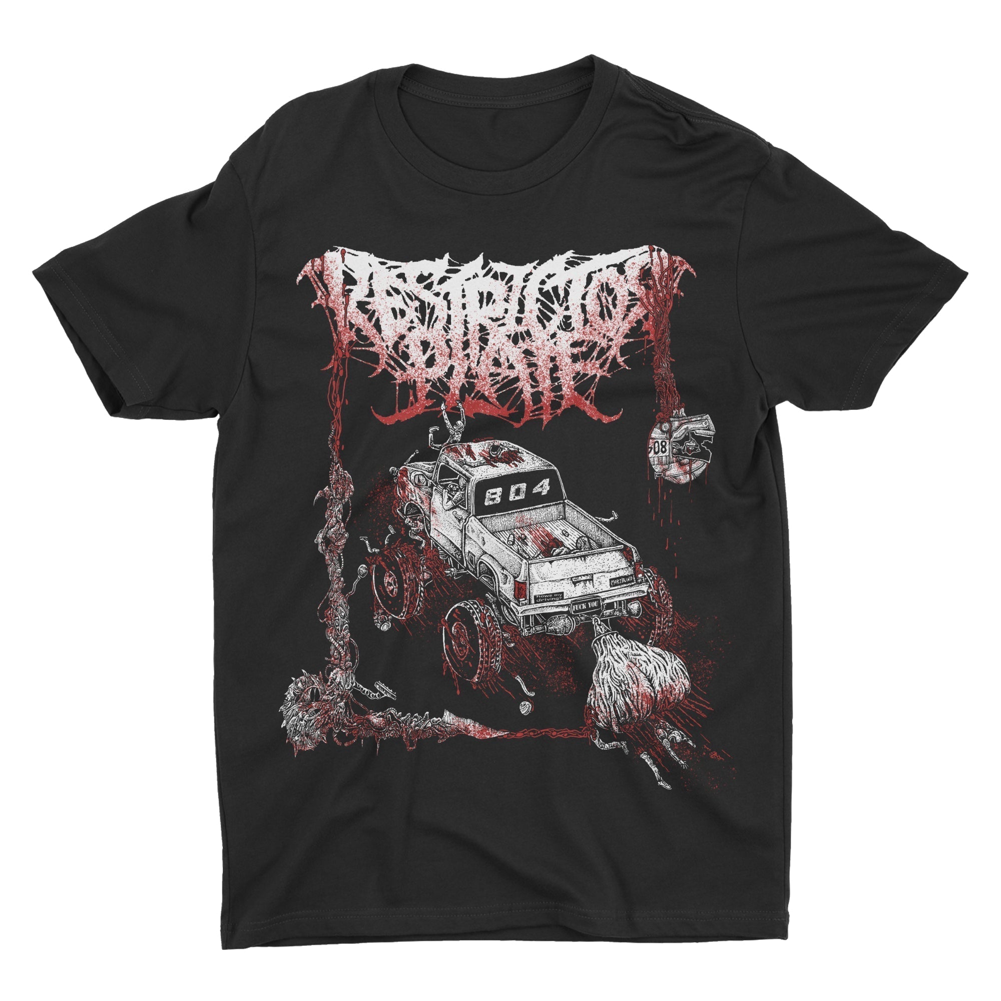 RESTRICTOR PLATE - TRUCK NUTZ t-shirt Hoodie, Sweatshirt | CoreVibeTees.com (Image 2)