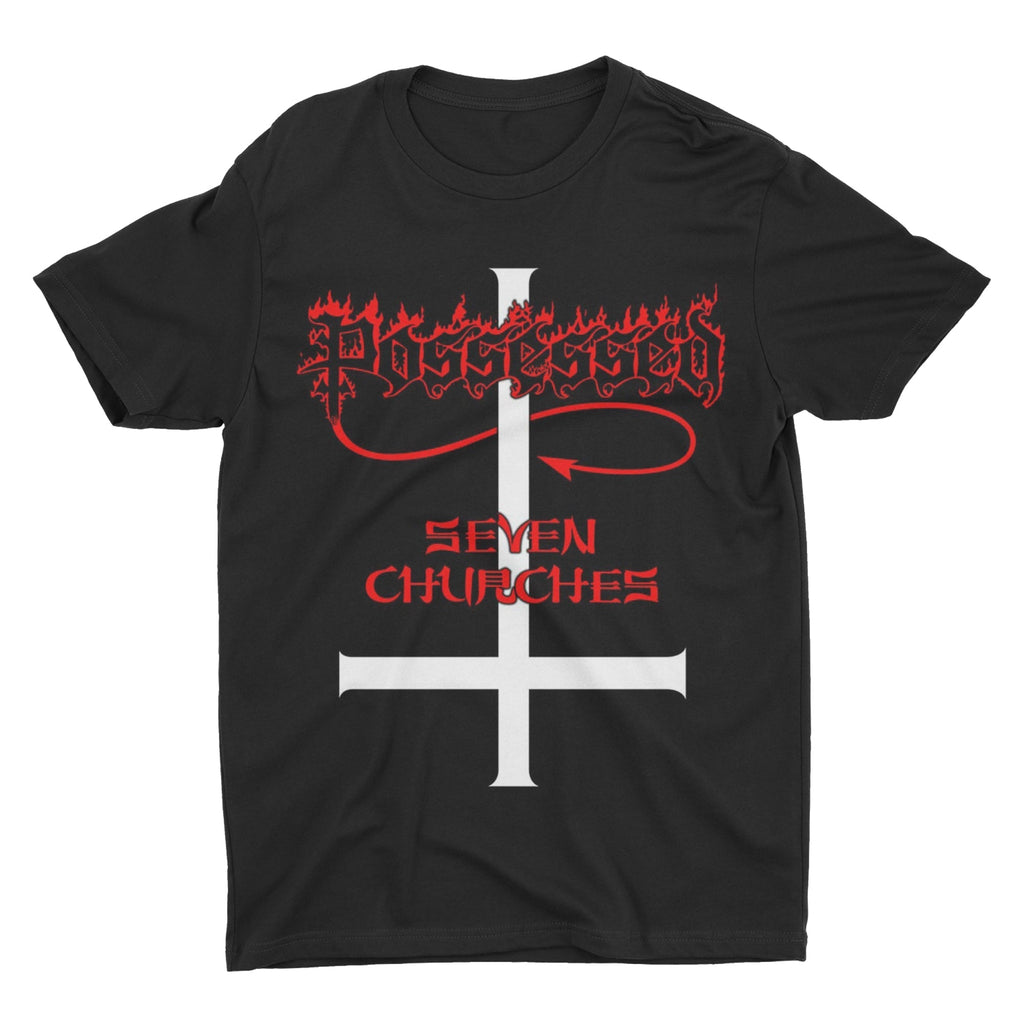 Possessed - Seven Churches t-shirt Hoodie, Sweatshirt | CoreVibeTees.com (Image 2)