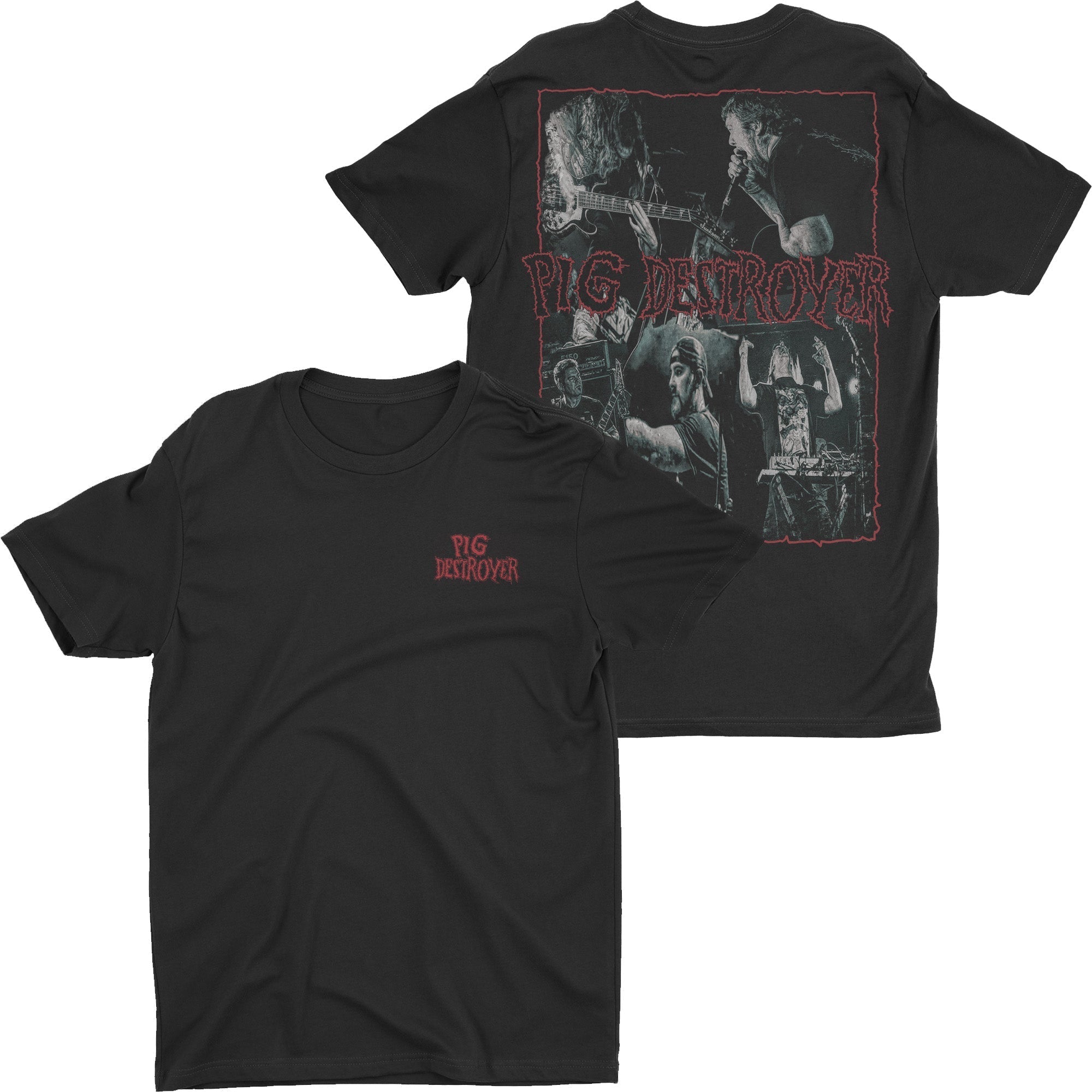 Pig Destroyer - Collage t-shirt Hoodie, Sweatshirt | CoreVibeTees.com (Image 2)