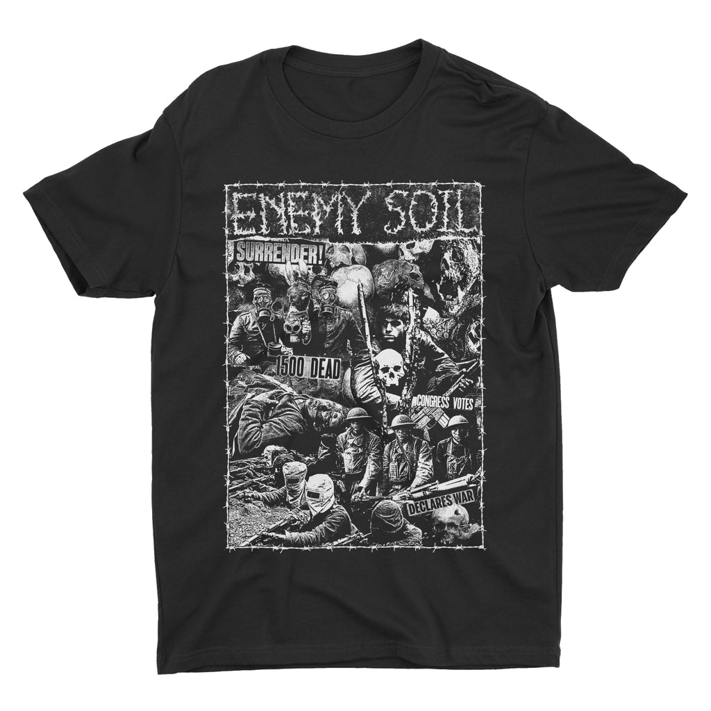 Enemy Soil - Surrender t-shirt Hoodie, Sweatshirt | CoreVibeTees.com