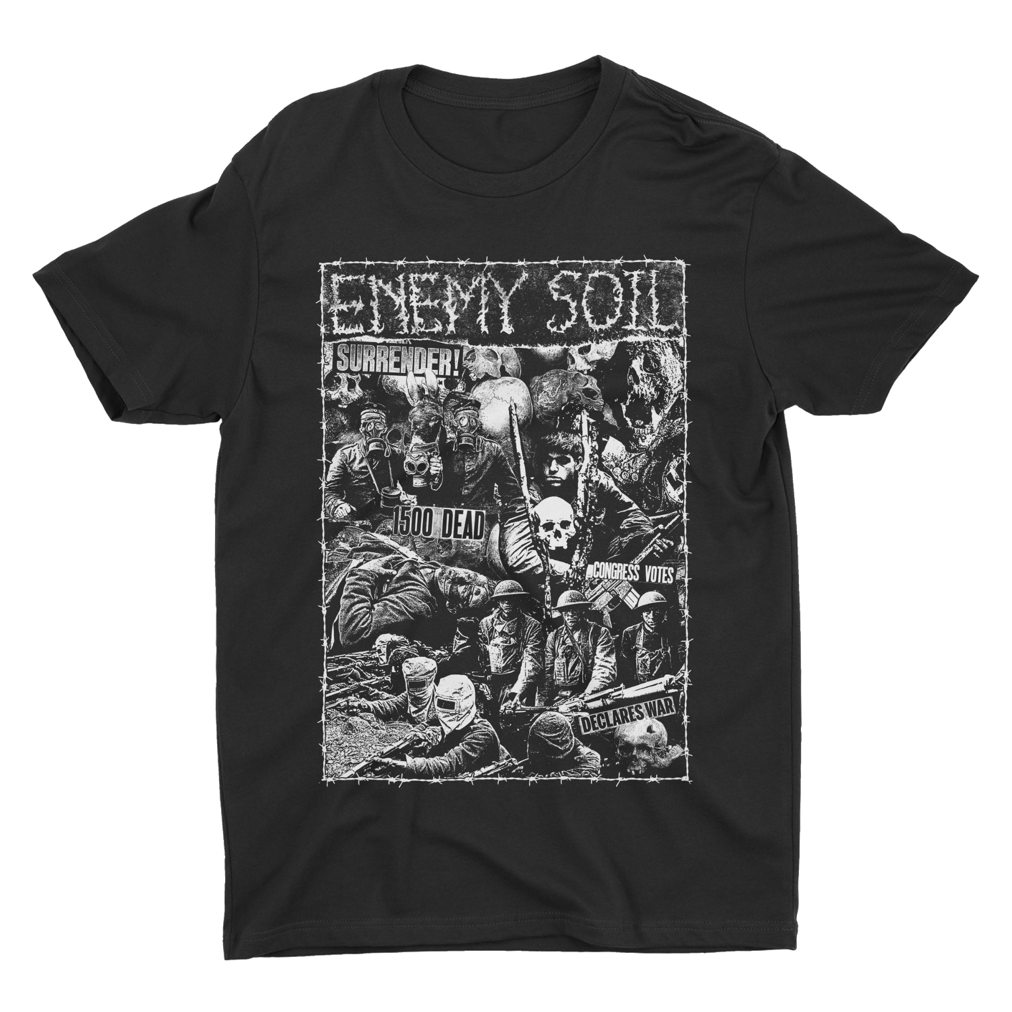 Enemy Soil - Surrender t-shirt Hoodie, Sweatshirt | CoreVibeTees.com