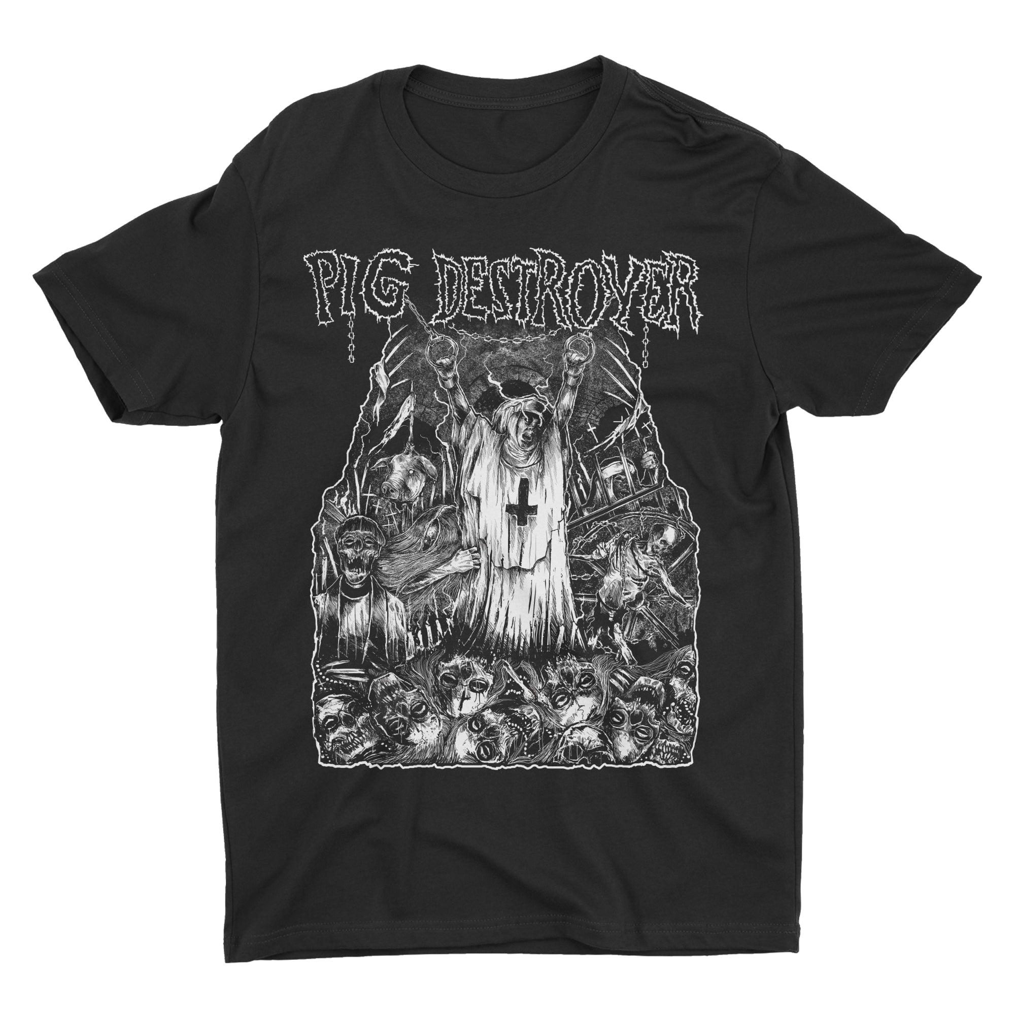 Pig Destroyer - Nun t-shirt Hoodie, Sweatshirt | CoreVibeTees.com (Image 2)
