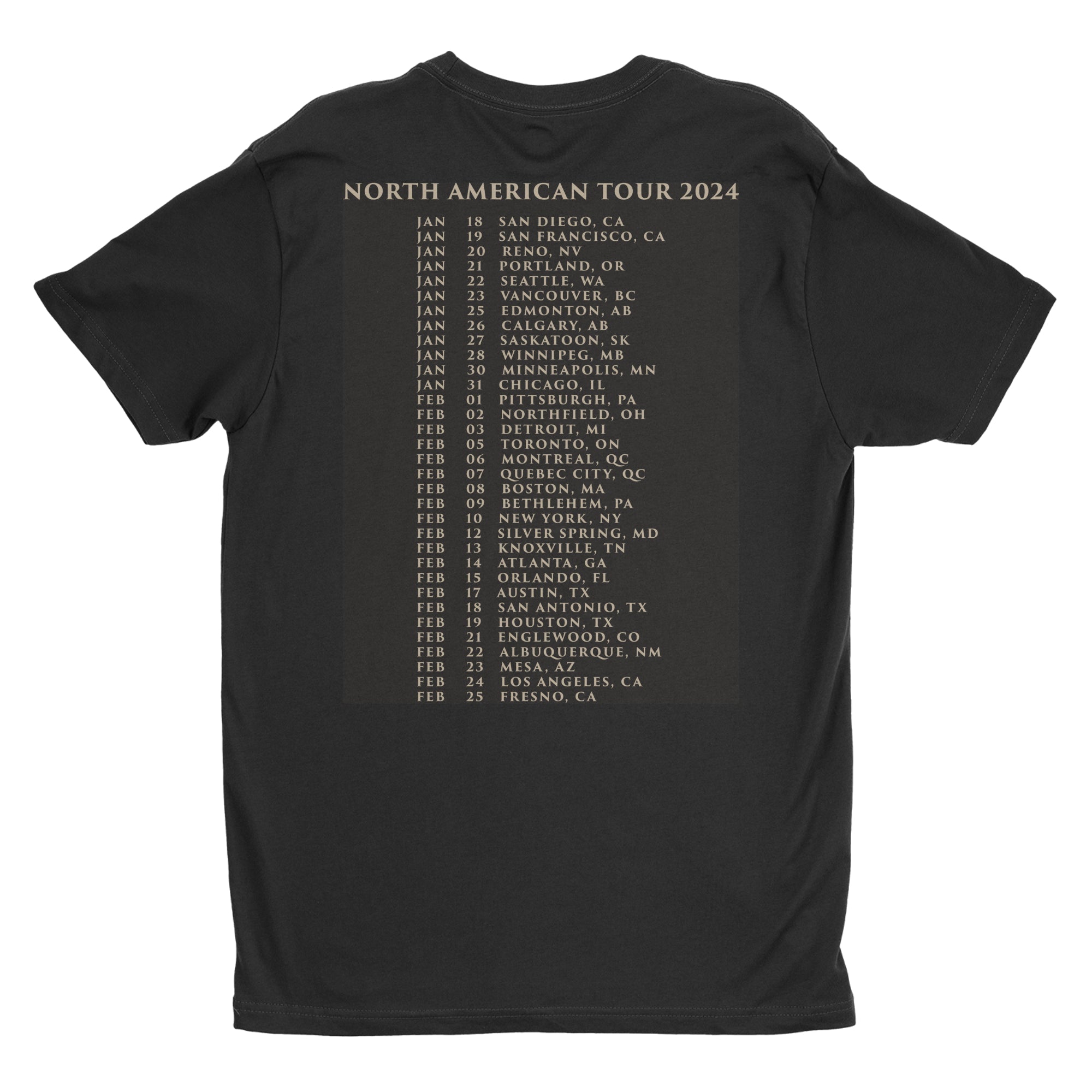 Orbit Culture - 2024 North American Snake Tour t-shirt Hoodie, Sweatshirt | CoreVibeTees.com (Image 3)