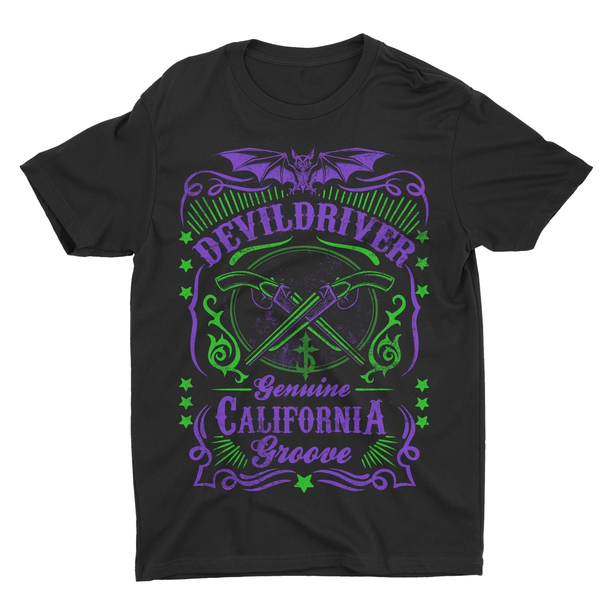 DevilDriver - Crossed Guns t-shirt Hoodie, Sweatshirt | CoreVibeTees.com