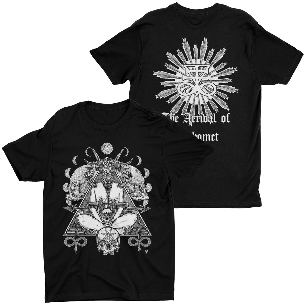 Mystic Circle - The Arrival Of Baphomet t-shirt Hoodie, Sweatshirt | CoreVibeTees.com (Image 1)