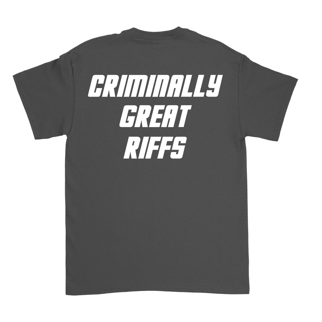 Nuclear Power Trio - Criminally Great Riffs T-Shirt Hoodie, Sweatshirt | CoreVibeTees.com (Image 3)