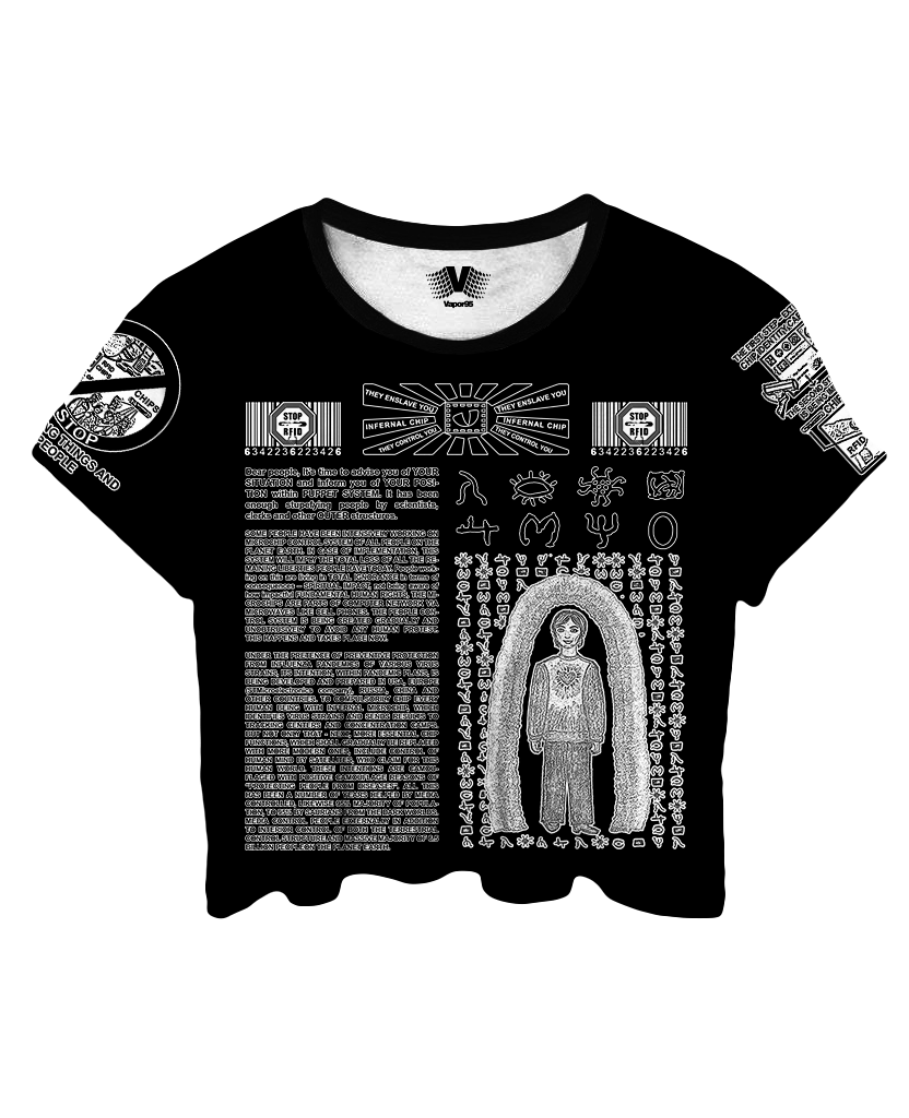 Infernal Chip Crop Top